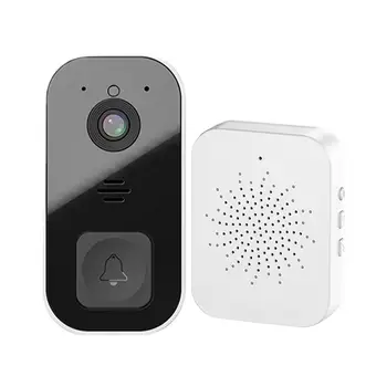 1080p WiFi Video Durvju Kameras Digitālās Gredzenu Savienot Bezvadu Drošības Hd Nakts Redzamības Āra Smart Home Balss Tālruni, Durvju Zvanu