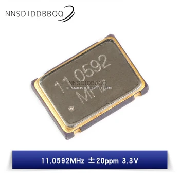 10PC 7050 11.0592 MHz 3.3 V SMD Aktīvo Kristāla Oscilatoru 5*7mm 4-Pin 5070 Aktīvās Sastāvdaļas, Oscilatoru