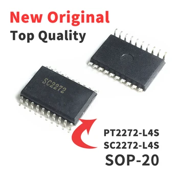 10PCS PT2272-L4S SC2272-L4S L4 SMD SOP20 Uztvērēja Dekoderi/Aizvaru Funkciju Mikroshēmu (IC Pavisam Jaunu Oriģinālu