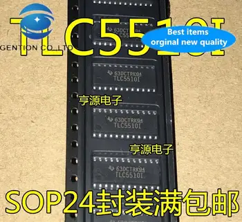 10pcs 100% oriģinālā jaunu TLC5510INSR TLC55101 TLC5510I SOP24 analog-to-digital converter chip