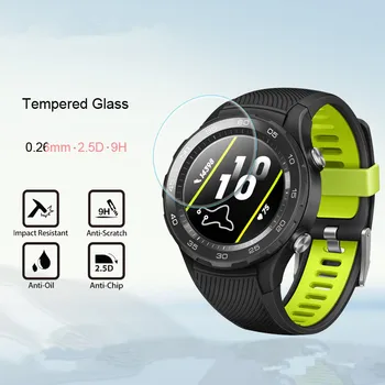 2 gab 2.5 D Skatīties Rūdīta Stikla Ekrāna Aizsargs Huawei Watch2 2018 /watch2 pro/gods Skatīties Burvju Aizsardzības Plēves