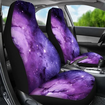 2gab Atdzist Galaxy Vilks Drukāt Automašīnas Sēdekļa Vāku SUV Priekšējā Sēdekļa Vāku Dream Catchers Vadītāja Sēdekļa Vāku/Sheet Auto Interjers
