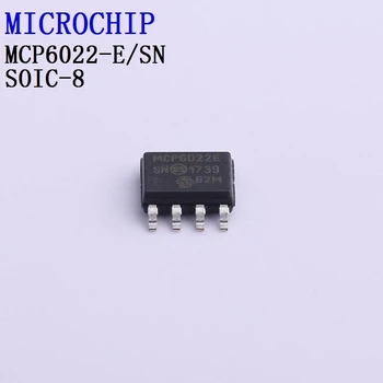 5/25/250PCS MCP6022-E/SN MCP6022-I/SN MCP6022T-I/SN MCP6024-E/SL MCP6024-E/ST MICROCHIP Darbības Pastiprinātājs