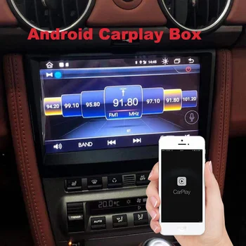 Android auto Par Porsche cayman S Bezvadu Carplay Balss Navigācijas Video Atskaņotājs Touch Screen Auto Gudrību Kaste