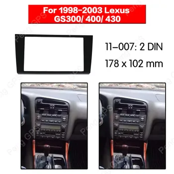 Automašīnas Radio stereo Montāžas, uzstādīšanas fascijas AUDI A3 (8P/8PA) 2003-2008 Stereo Kadru Fascias Panelis Facia DVD, CD Dash Facia