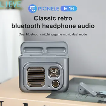 Bluetooth Skaļruni, Retro Austiņas, Universāls, 2 In 1 Mini Dāvanu Mazo Stereo Bass Lielgabalu