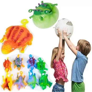 Bērniem Rotaļlietas Bērniem Smieklīgi Pūš Dzīvnieku Rotaļlietas Dinozauru Trauksme, Stress Atvieglojums, Piepūšamās Balloon Saspiest Bumbu