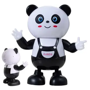 Bērnu Mūzikas Rotaļlietas, LED, Dziedāšana, Dejošana Panda Toddler Rotaļlietas Elektriskās naudas Mehānisko Prasmes Attīstībai Bērnu Rotaļu Dāvana Toddler