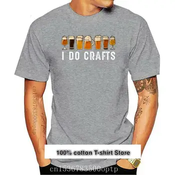 Camiseta Vintage de manga corta con estampado de cerveza, Camisa estampada de verano con cuello redondo