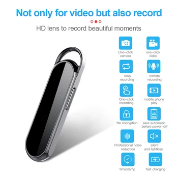 D8 1080p Mini Fotokameras Videokameras Multi-function Kameru Ieraksti Pildspalvu Portatīvo Platleņķa Video HD Smart cilpa Video Reģistratori