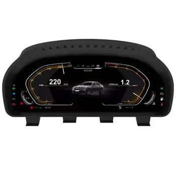 Digitālā Dash Paneļa BMW F10 Series 5 LCD Instrumentu Kopu, Spidometra Guage Linux Sistēmas Kabīnes Panelis BMW Jaunināt