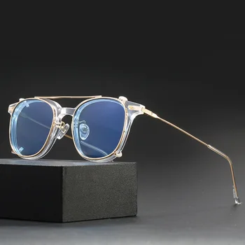 Evove Klipu Objektīvs + Brilles Rāmis Polarizētās Saulesbrilles Vīriešiem Sievietēm Unisex Dubultās Lēcas Tuvredzība, Saules Brilles -300 150 200 250
