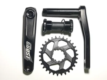 Fovno 3mm kompensēt GXP Kalnu velosipēds crankset alumīnija sakausējuma MTB velosipēdu kloķa par shimano SRAM velosipēdu daļas