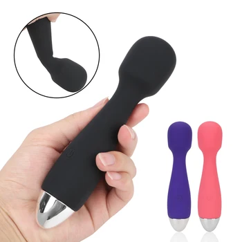 G Spot Stimulators USB Uzlādes AV Stick Vibrators Erotiska Sieviešu Masturbācija Pieaugušo Produkti 10 Režīmā Maksts Massager