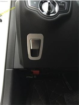 Lapetus Elektriskās Rokas Bremzes Autostāvvieta Rokas Poga Vāka Apdare Priekš Mercedes Benz C Class W205 2014 - 2021 Auto Piederumi