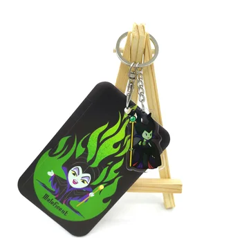 Maleficent Radošo double-sided jauki akrila dāvanu mobilo telefonu schoolbag kulons atslēgu piekariņi akrila Kulons