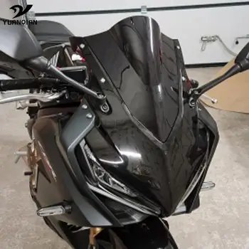 Motociklu Plastmasas Priekšējā Vējstikla ABS Double Bubble Vēja Deflektori HONDA CBR650R CBR 650R CBR650 R 2019 2020 2021