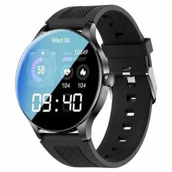 NY20 Smart Skatīties 360*360 HD Vīriešiem Smart Skatīties IP68 Ūdensnecaurlaidīga Fitnesa Sirdsdarbības Monitoringa Sporta Smartwatch IOS Android