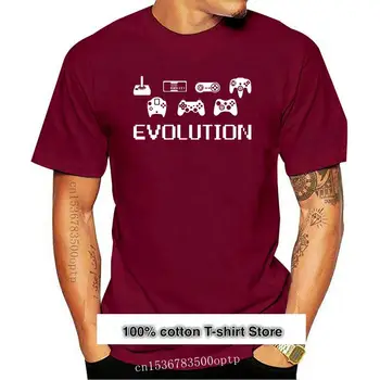 Nueva evolución Video juego de 8 biti de la vieja escuela camiseta adulto hombres camiseta, ropa