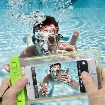 PVC Ūdensnecaurlaidīga Telefonu Gadījumā Universāls Ūdensizturīgs Mobilo Telefonu Gadījumā Vāciņš Samsung Galaxy M32 UMIDIGI F1 Lenovo K12 Pro