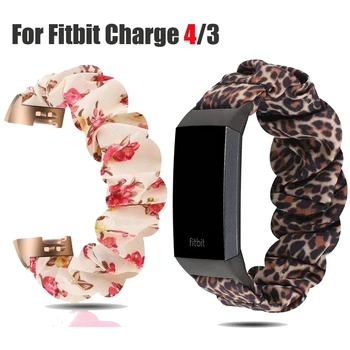 Par Fitbit Maksas 4 Joslu Scrunchie Elastīgs Skatīties Joslas Siksniņa, Rokassprādze, lai Fitbit Maksas 4 3 Aproce Smart Skatīties Piederumi