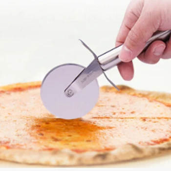Pizza Riteņiem Mājās Ģimenes Nerūsējošā Tērauda Picas Griezējs Diametrs 6 CM Nazi Sagriež Pica Rīki, Virtuves Accessorie Pica Rīki