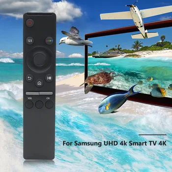 Plastmasas TV Tālvadības Rezerves Daļas, Smart TV Tālvadības pults Bateriju Darbināms Televīzijas Samsung UHD 4K Smart TV