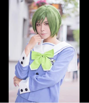 Rurikawa Yuki vīrietis sieviete anime cosplay A3 cos tērpu komplekti Top + bikses + savilcējs + tauriņu