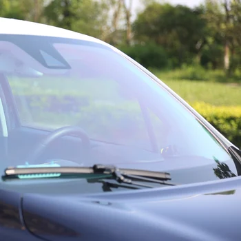 SUNICE 76%VLT Zils Auto Auto stiklu Tonējums Filmu Daudzslāņu optiskais filmu nano tehnoloģija Saules Krāsa, Anti-UV Auto Plēves