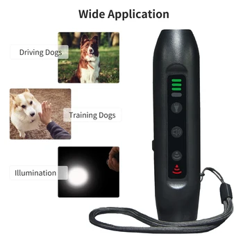 Suns Repeller Nav Suns Trokšņa Anti Riešana Ierīces Kaķu Atbaidīšanas Pet Suns Mizas Ierīces Suņu Apmācību USB Papildināt 1200mAh Liels Akumulators
