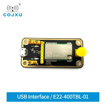 USB uz TTL Testa Valdes SX1268 22dBm 433MHz kongo uzņēmumu federācijas (fec IoT Bezvadu Raiduztvērēju Modulis cojxu E22-400TBL-01