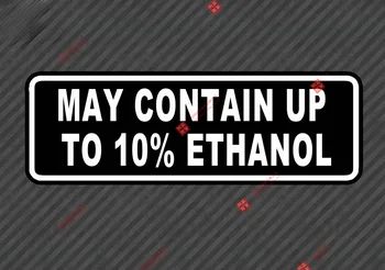 Var Būt Līdz 10% Etanola Brīdinājuma Bufera Uzlīmes Decal Gāzes Sūkņa Auto Stiklu Ķermeņa Dekoratīvās Uzlīmes, Piederumi