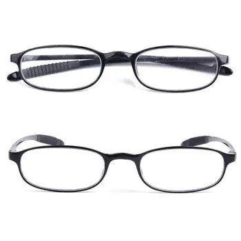 Vīriešu, Sieviešu, Īpaši elastīga Tr90 Rāmis Lasīšanas Brilles ar Palielinājumu 250 Brilles 150 100 200 Anti Briļļu Gaismas Presbyopic Blu H5I7